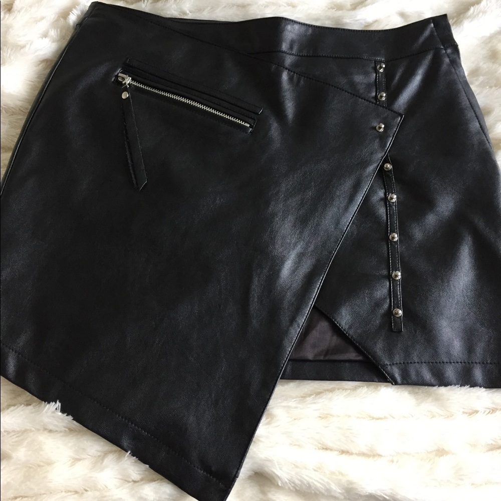 Nasty Gal - Faux Leather Mini